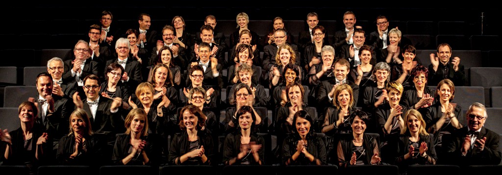 photo L'Accroche-Choeur ensemble vocal Fribourg haute résolution libre de droits indiquer Laurent Sciboz comme auteur